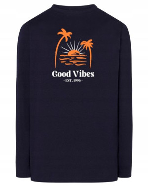 Longsleeve nadruk LATO PALMY Good Vibes r.3XL