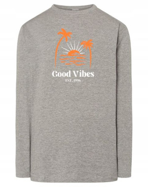 Longsleeve nadruk LATO PALMY Good Vibes r.XS