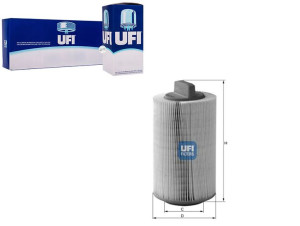 Filtr Powietrza Db W203 W211 Mot.m 271 02- Ufi