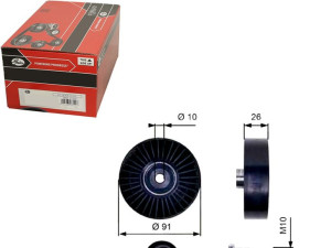 Rolka Prowadząca Pasek Alfa Romeo 145 146 147 155