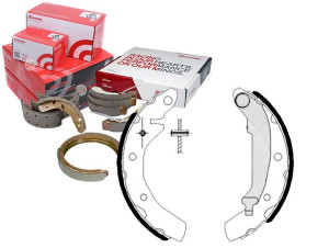 Szczęki Hamulcowe Daewoo Tico 0.8 02.95-12.00 Brem
