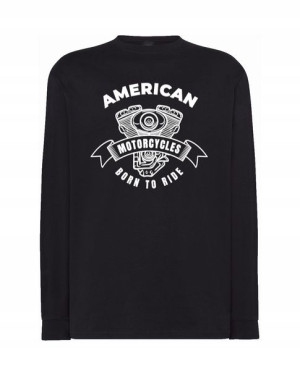 Longsleeve nadruk MOTOR BORN TO RIDE r.XS