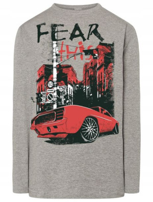 Longsleeve nadruk Muscle Car Rozm.M