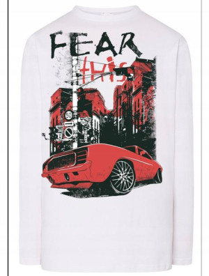 Longsleeve nadruk Muscle Car Rozm.XXL