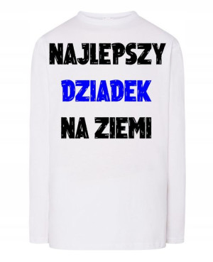 Longsleeve nadruk Najlepszy Dziadek r.3XL