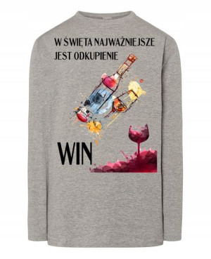 Longsleeve nadruk Odkupienie WIN Rozm.3XL