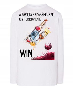 Longsleeve nadruk Odkupienie WIN Rozm.XL