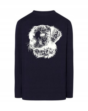 Longsleeve nadruk pies GOLDEN RETRIEVER r.4XL