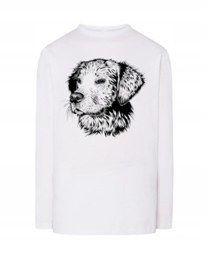 Longsleeve nadruk pies GOLDEN RETRIEVER r.5XL