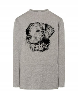 Longsleeve nadruk pies GOLDEN RETRIEVER r.M
