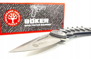 Ciężki Nóż Składany Turystyczny Boker F86 Survival