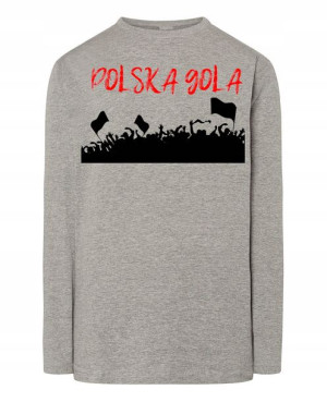Longsleeve nadruk Polska Gola Rozm.XXL