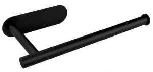 Uchwyt Na Ręczniki Przyklejany Czarny Loft 27cm