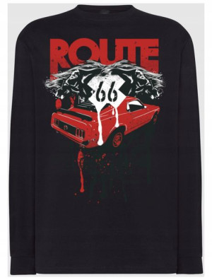 Longsleeve nadruk Route 66 Rozm.5XL