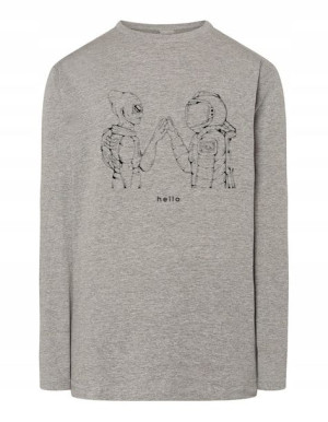 Longsleeve nadruk SPOTKANIE KOSMICI Hello r.M