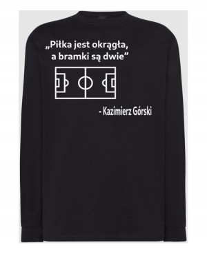 Longsleeve Piłkarski nadruk Motyw Rozm.3XL