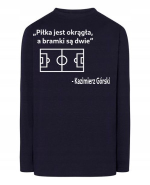 Longsleeve Piłkarski nadruk Motyw Rozm.L
