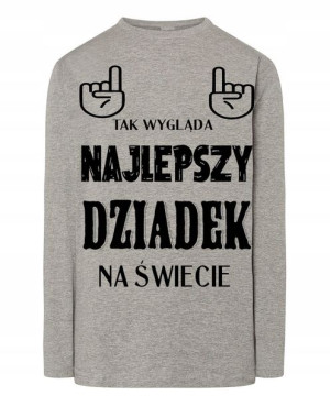 Longsleeve Prezent Dzień Dziadka r.XS