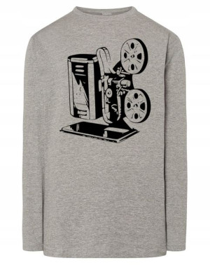 Longsleeve retro vintage nadruk PROJEKTOR r.S