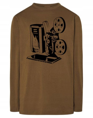 Longsleeve retro vintage nadruk PROJEKTOR r.XL