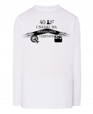 Longsleeve Urodzinowy 20 30 40 Lat Rozm.5XL