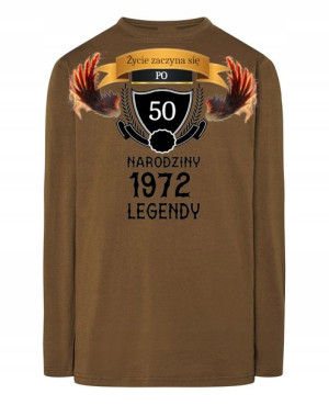 Longsleeve Urodzinowy Narodziny Legendy Rozm.XXL