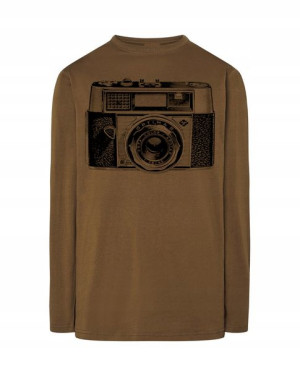 Longsleeve VINTAGE nadruk Aparat Optima r.M