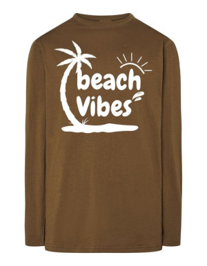 Longsleeve wakacyjny nadruk Beach Vibes r.3XL
