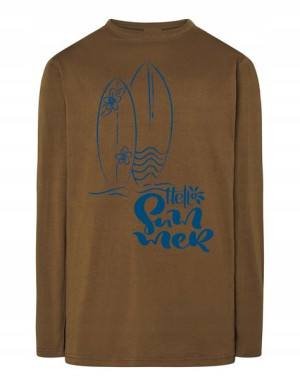 Longsleeve wakacyjny nadruk Hello Summer r.XS