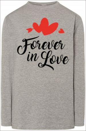 Love Forever Bluza Longsleeve Walentynki r.3XL