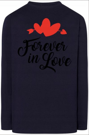 Love Forever Bluza Longsleeve Walentynki r.5XL