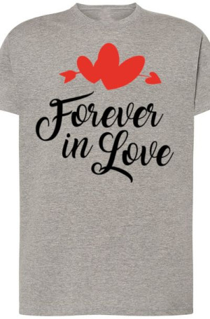 Love Forever T-Shirt Walentynki Prezent r.4XL