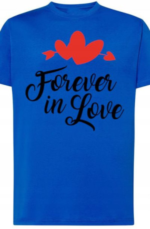Love Forever T-Shirt Walentynki Prezent r.XL