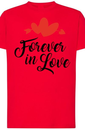Love Forever T-Shirt Walentynki Prezent r.XS