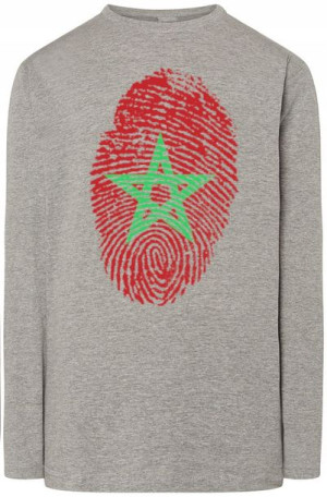 Maroko Męska Bluza Longsleeve Flaga Rozm.XL