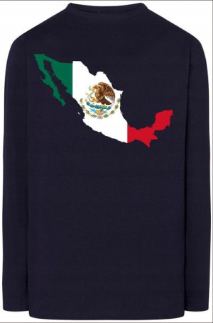 Meksyk Męska Bluza Longsleeve Modna Rozm.4XL