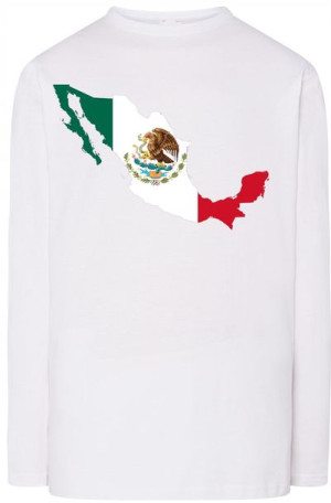 Meksyk Męska Bluza Longsleeve Modna Rozm.XS