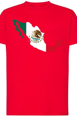 Meksyk Męski T-shirt Modny Nadruk Rozm.XS