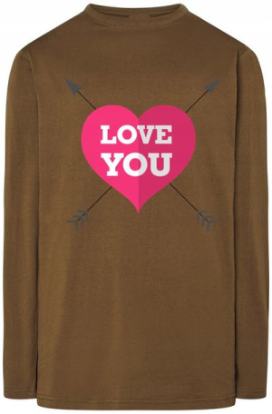 Męska Bluza Longsleeve Walentynki Modna r.L