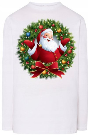Mikołaj Męska Modna Bluza Longsleeve r.4XL