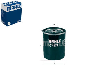 Filtr Oleju Mahle 15208aa15a 15208aa160 W6019