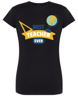 Modny T-Shirt Dzień nadruk Nauczyciela R.L
