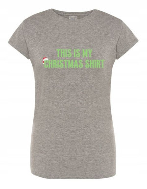Mój świąteczny T-shirt damski r.L