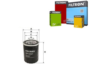 Filtr Oleju Renault Clio 1.9d 91-98 Filtron