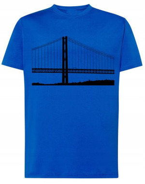 Most Modny T-shirt Grafika Męski Rozm.5XL