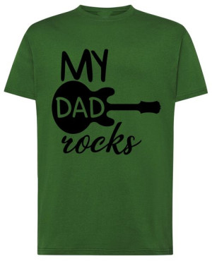 My Dad Rocks Dzień Ojca Prezent Rozm.M