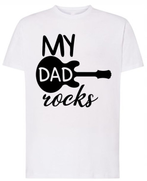 My Dad Rocks Dzień Ojca Prezent Rozm.XS
