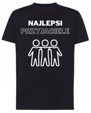 Najlepsi Przyjaciele T-Shirt Prezent Rozm.L