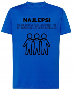 Najlepsi Przyjaciele T-Shirt Prezent Rozm.S