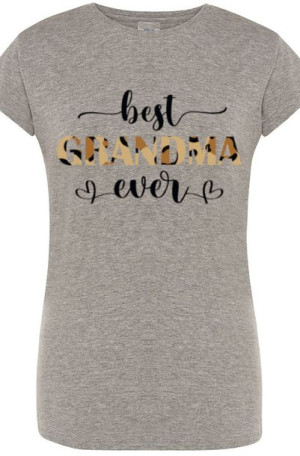 Najlepsza Babcia Damski T-Shirt Dzień Babci r.M